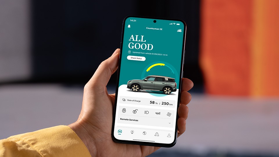 MINI Electromobilité - La MINI App